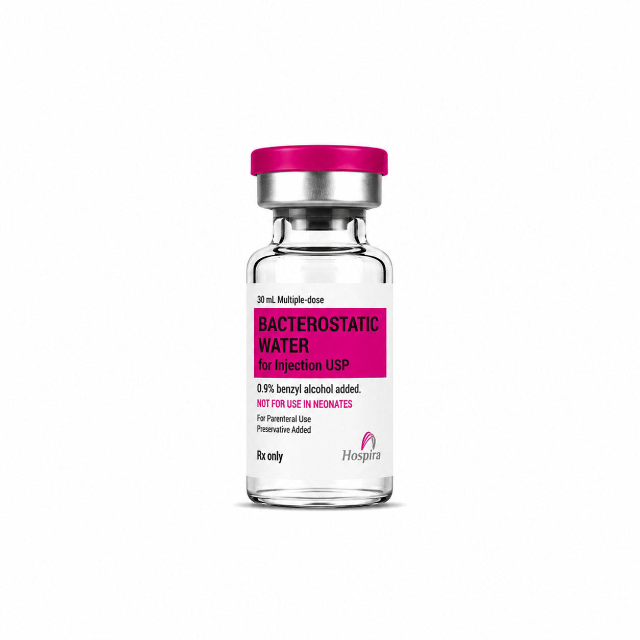 Bacteriostatic Water for Injection 30ml -  Hospira Pfizer